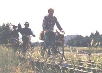 Dick, Taow, and Noy at the Bog River.